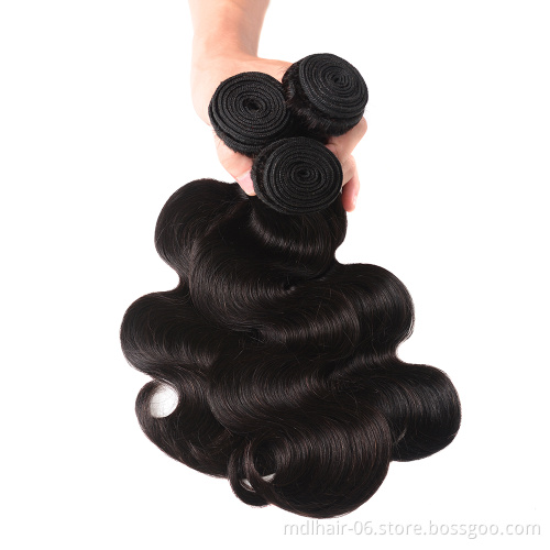 Cuticle Aligned Virgin Hair 100% Bulk Vendors Cheap Raw Human Hair Body Wave Bundles Brazilian Wholesale Mink 6A 7A 8A 9A 10A